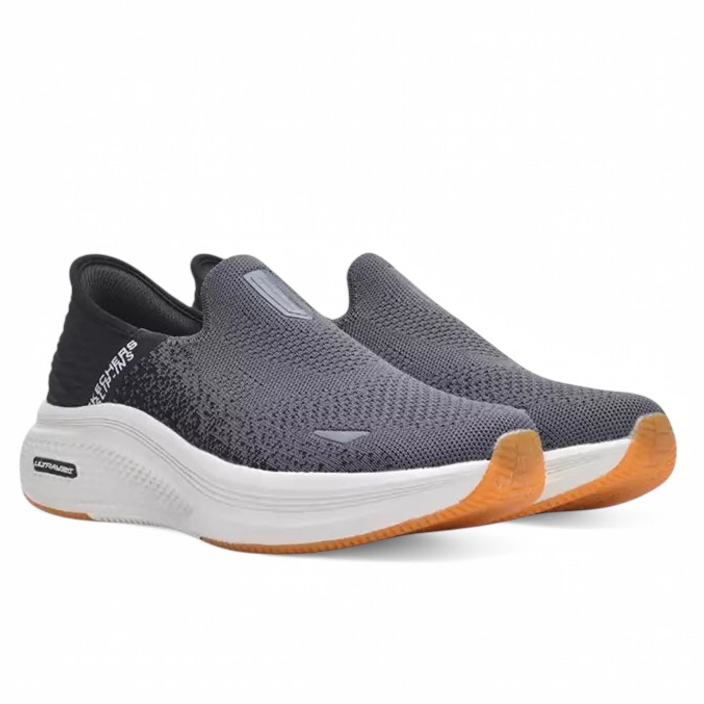 Skecherrs Ultra Light Slip ins “Grey Black”