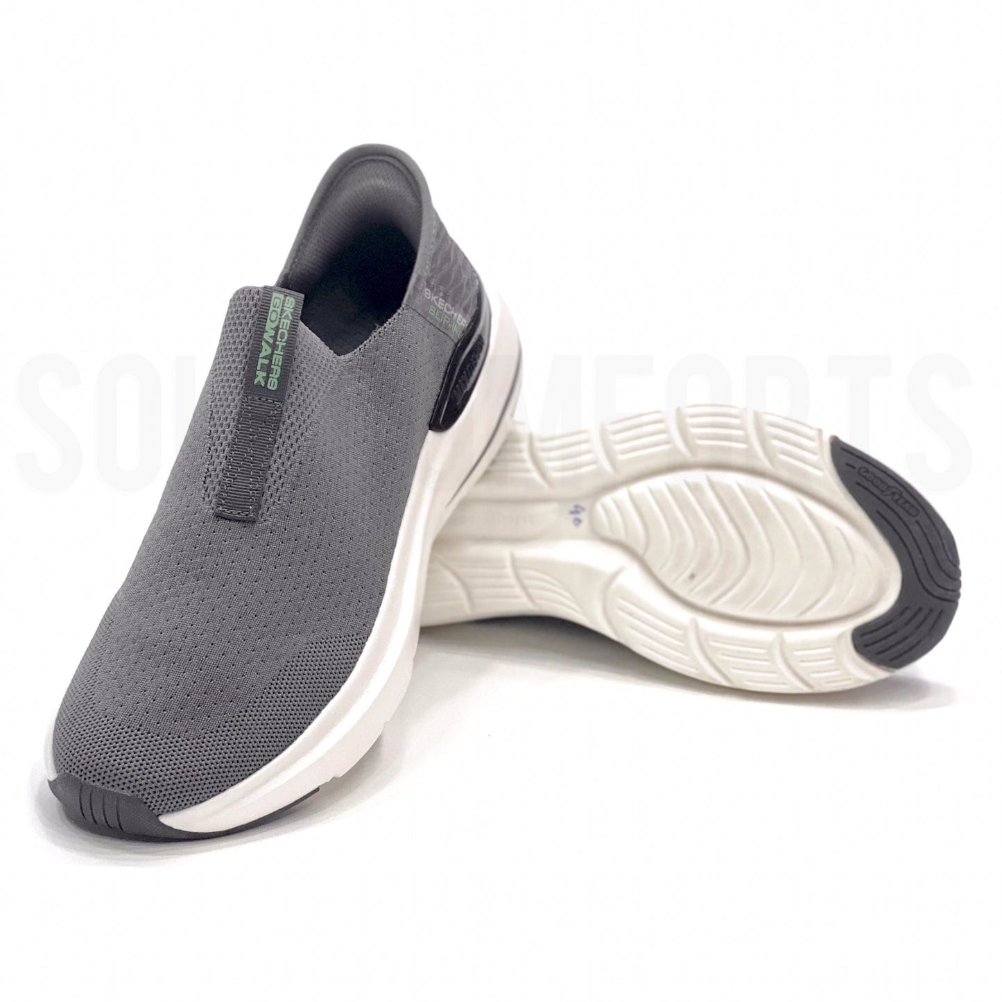 Skecherrs Max Cushion Hyper Burst- Grey