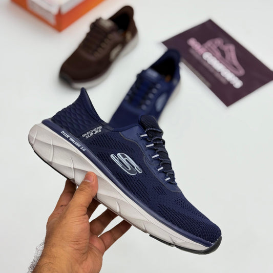 Sketchers Slip-Ins D'Lux Walker 2.0 Blue