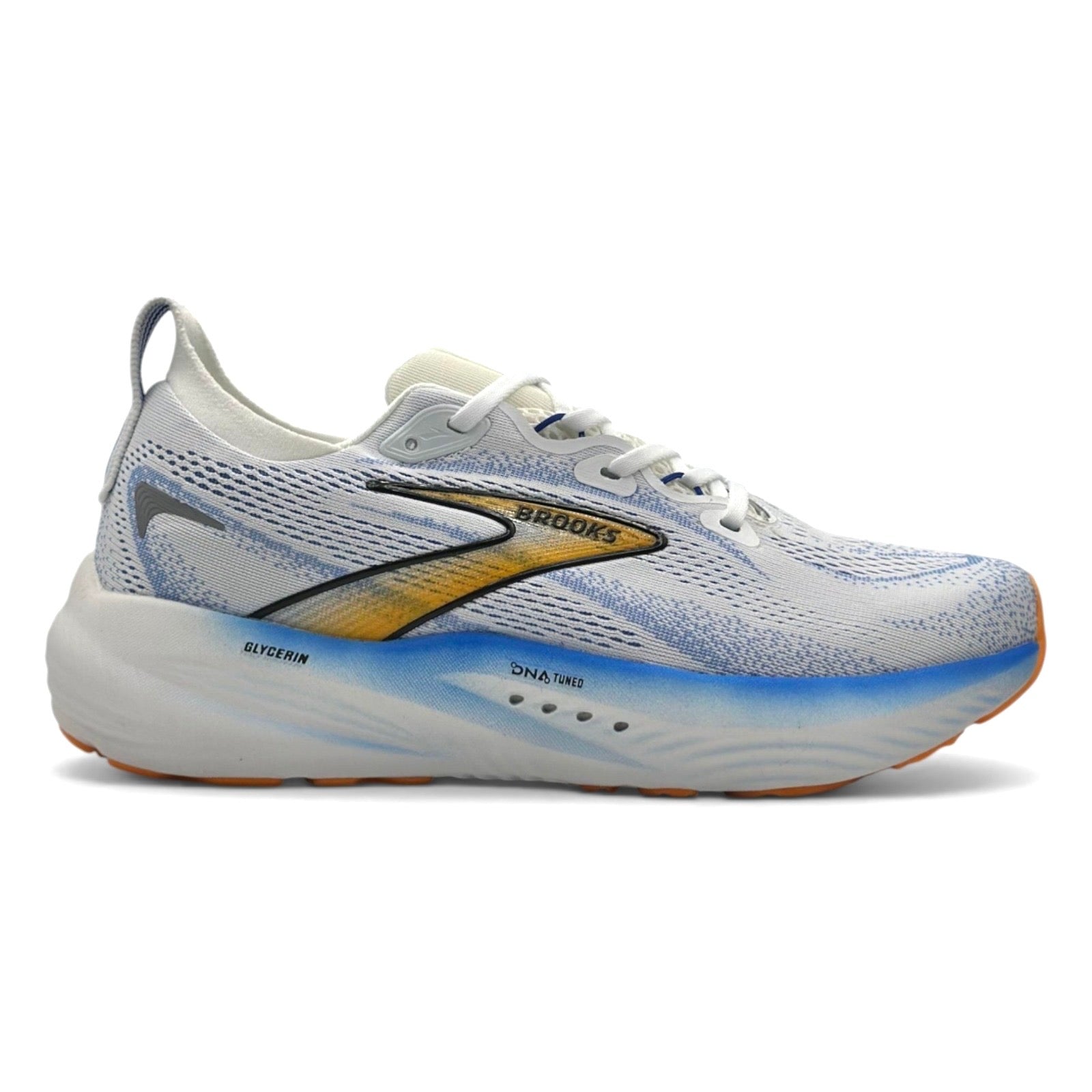 Brooks Glycerin 22 - White/Cobalt/Orange
