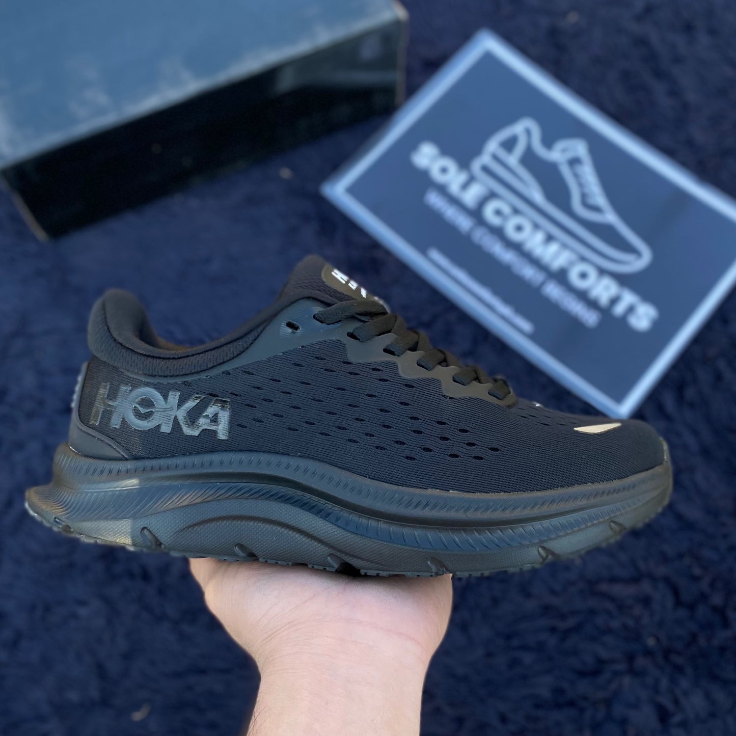 Hokaa Kawana Running Shoe “All Black”