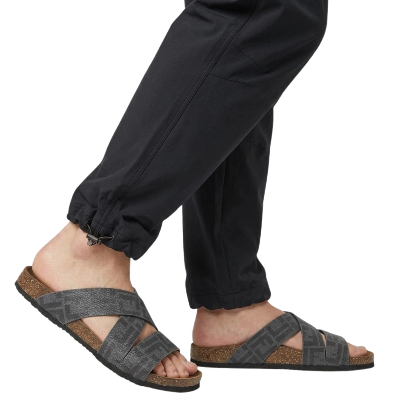 1st Running Cross-Strap Premium Slide “Grey”