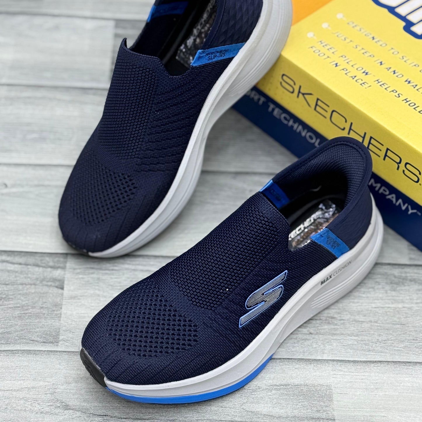 Skechers Slip ins-Archfit-Blue Grey