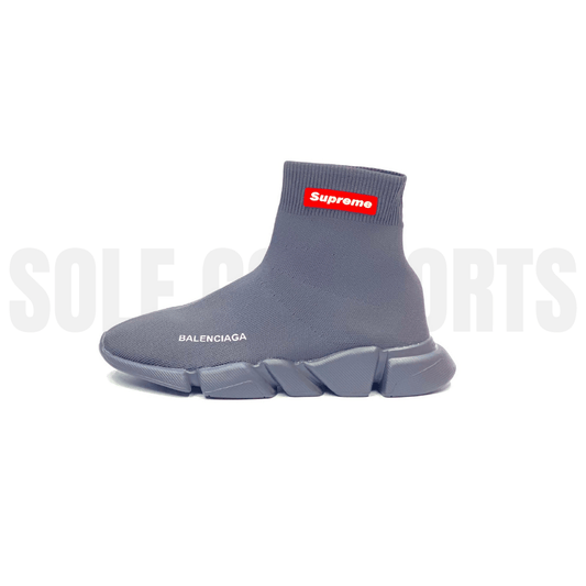 Balenciaga Speed 2.0 Knit Sock Grey