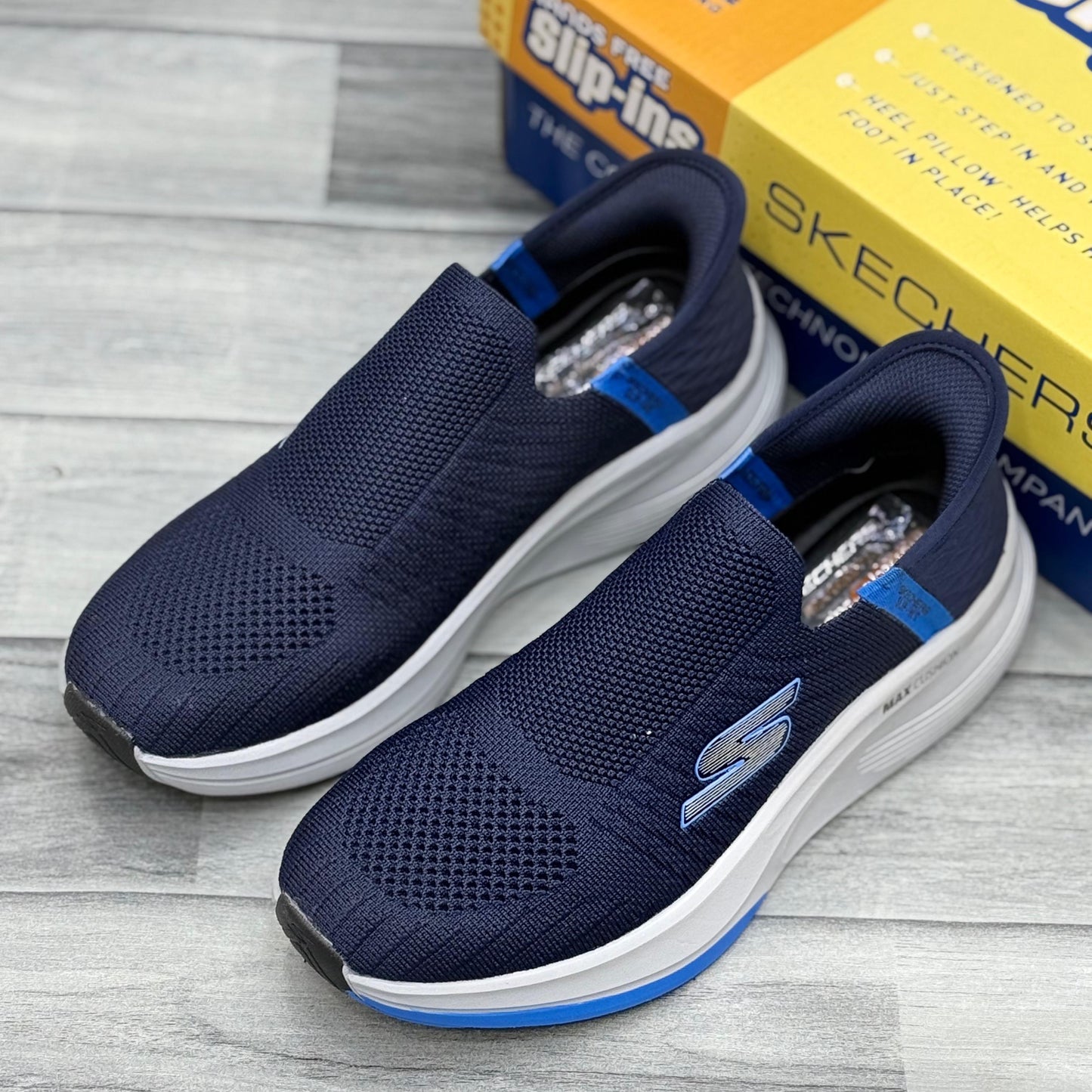 Skechers Slip ins-Archfit-Blue Grey