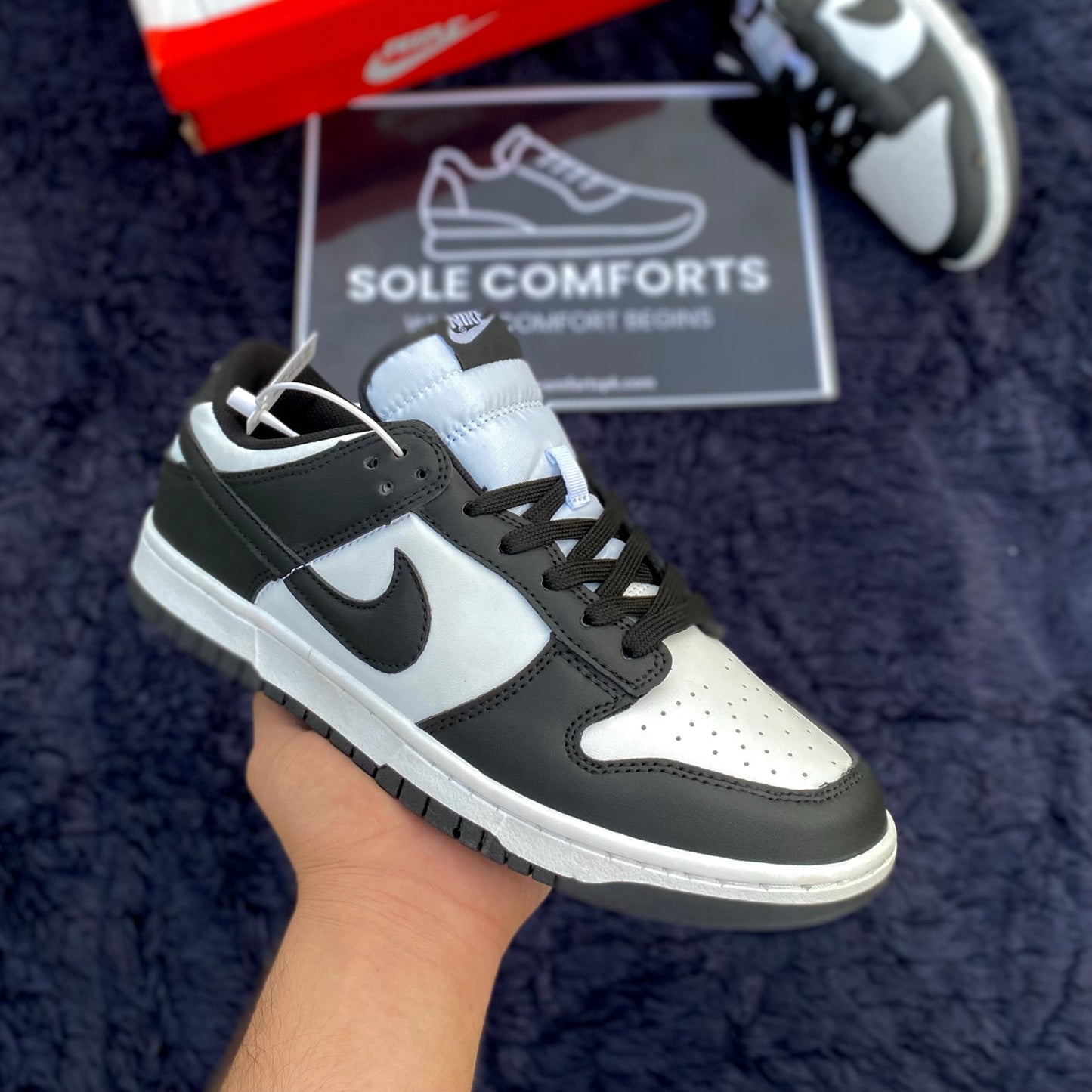 Nk Dunk Low Retro Black & White (Panda)