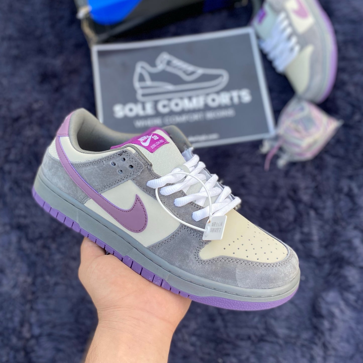 Nk SB Dunk Low Purple