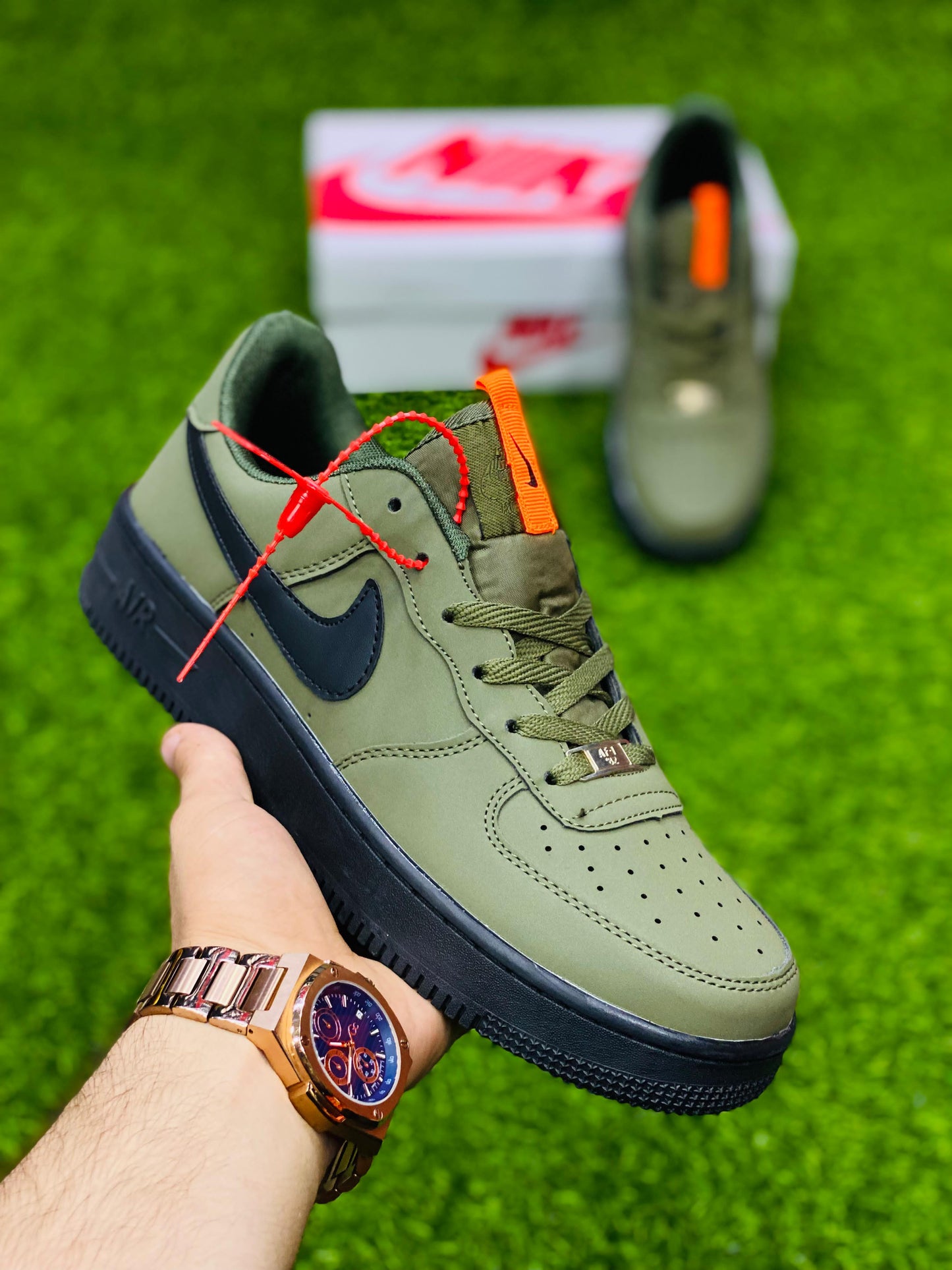 Nike Air Force 1 Low Olive Green