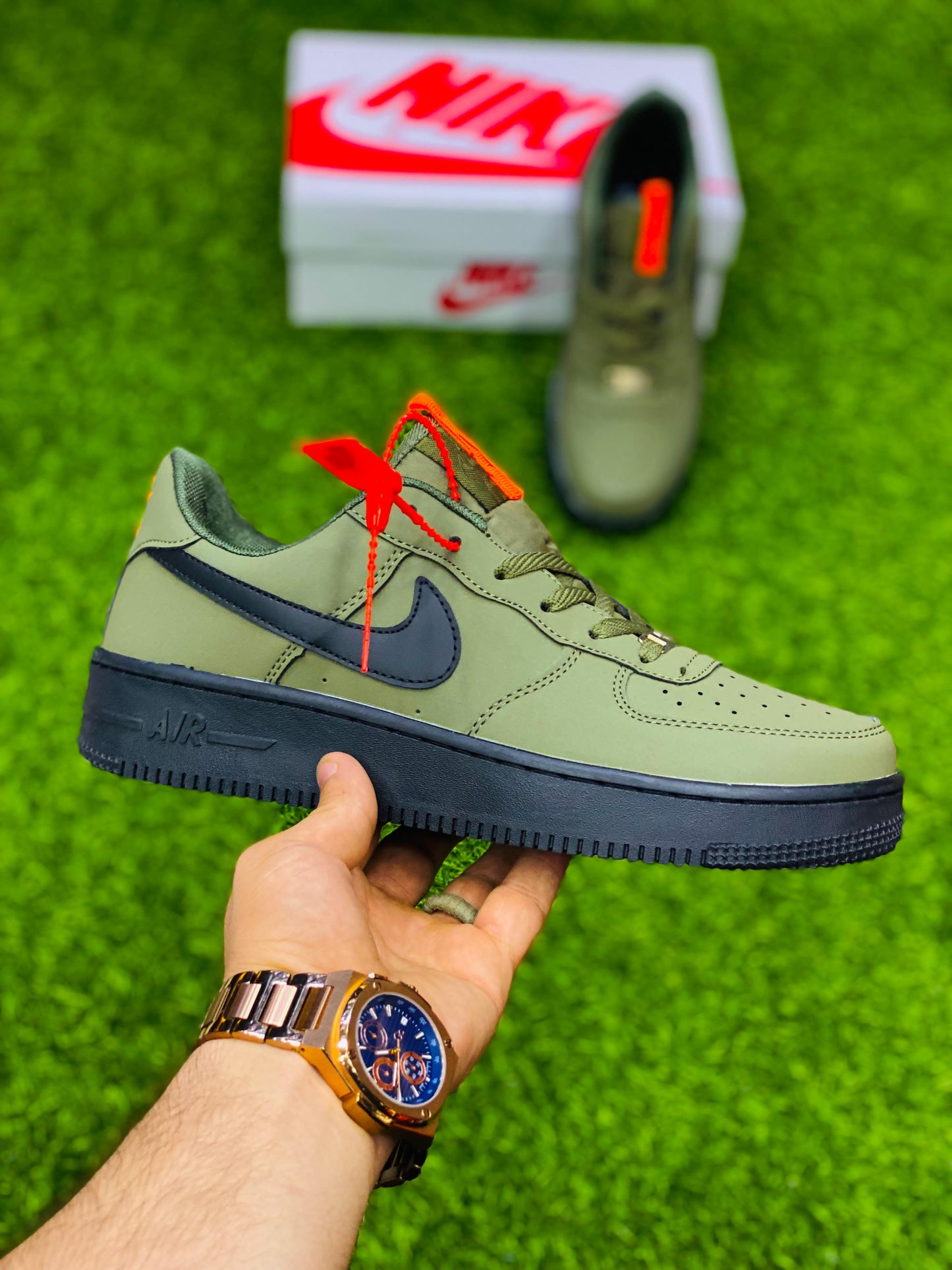 Nike Air Force 1 Low Olive Green