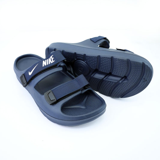 Nike Double Belt Slide-Blue