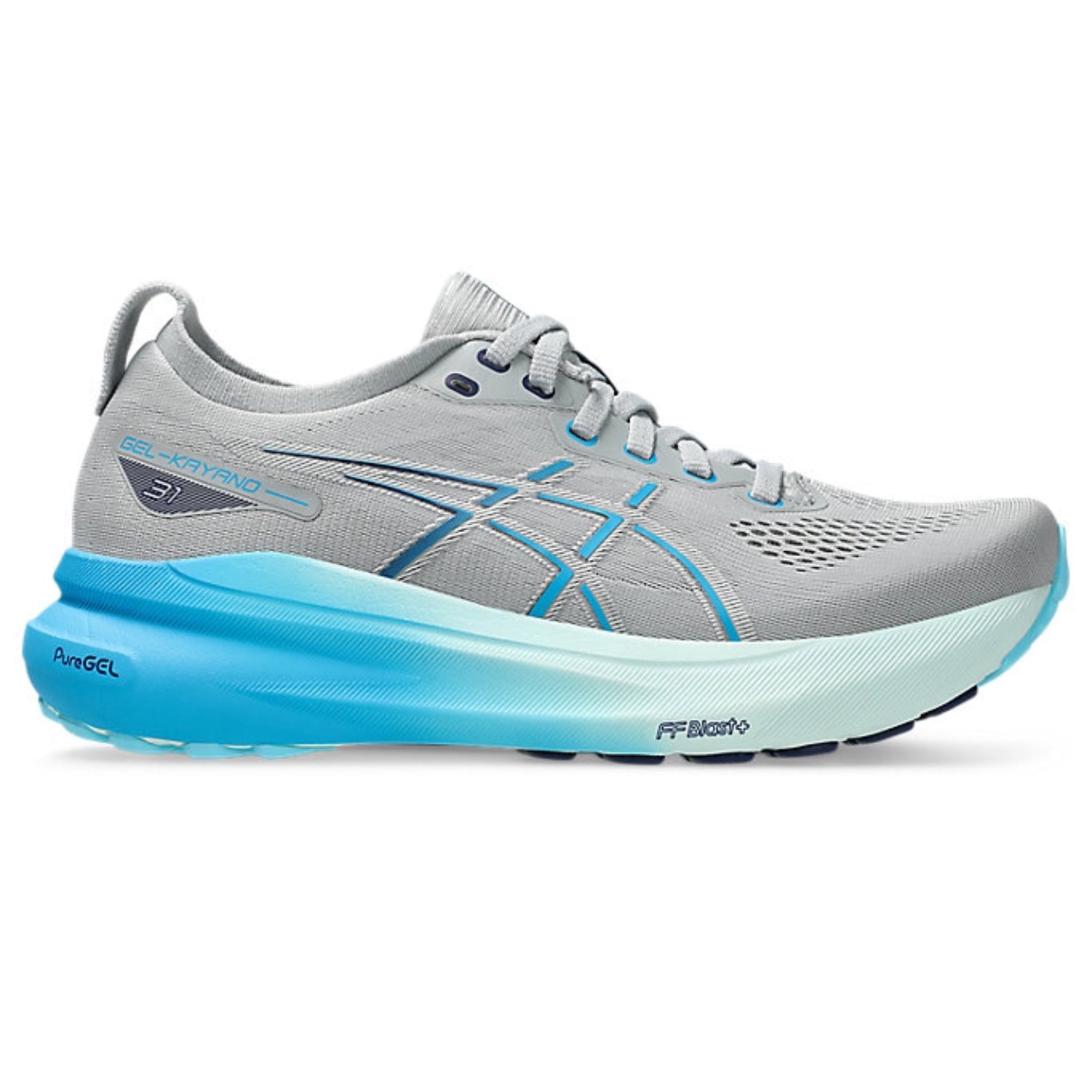 Asicss Gel Kayano 31 “Grey/Aqua”