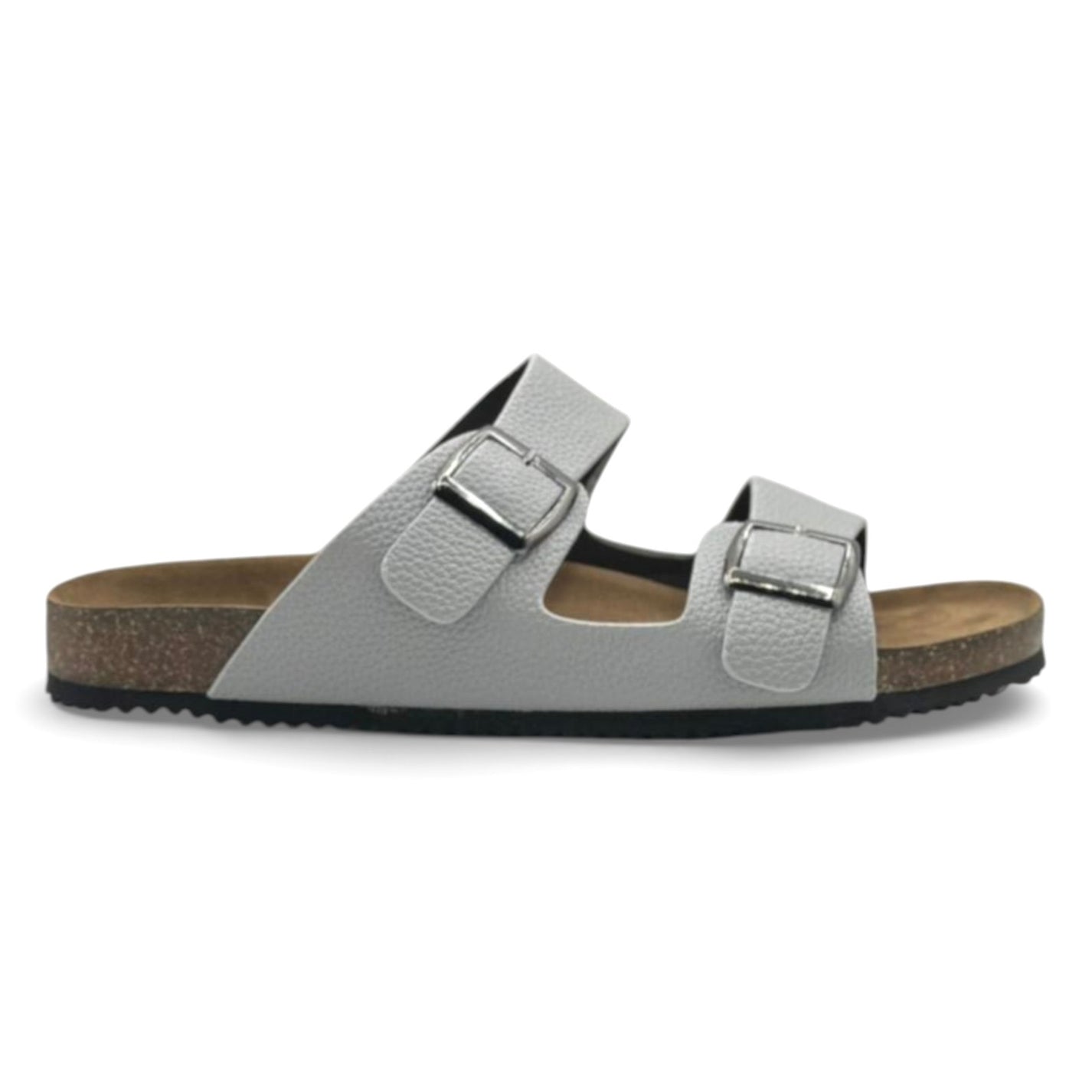1st Running Double Strap Premium Slide “Grey”