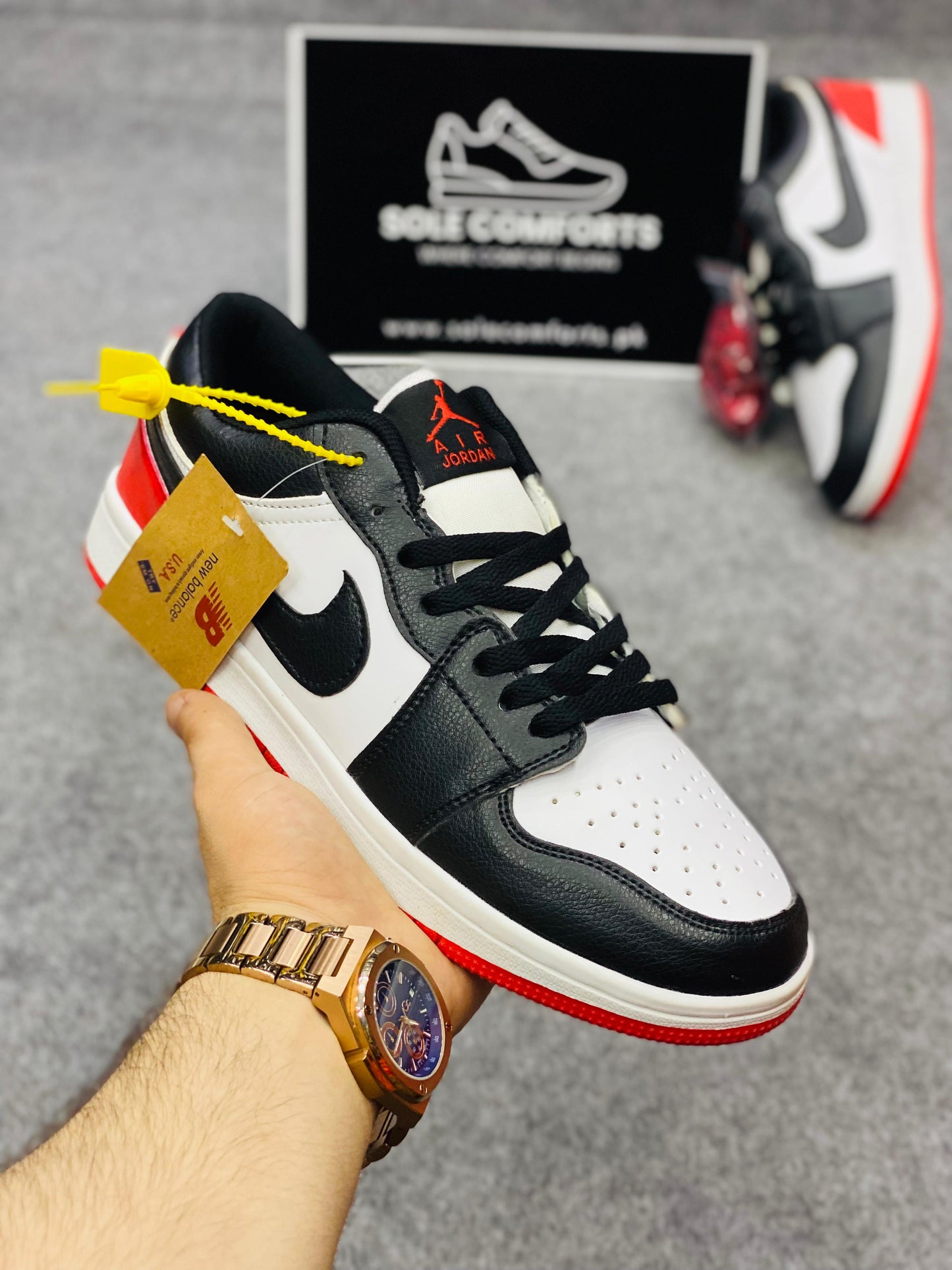 Nike Air Jordan 1 Low Gym Red Toe