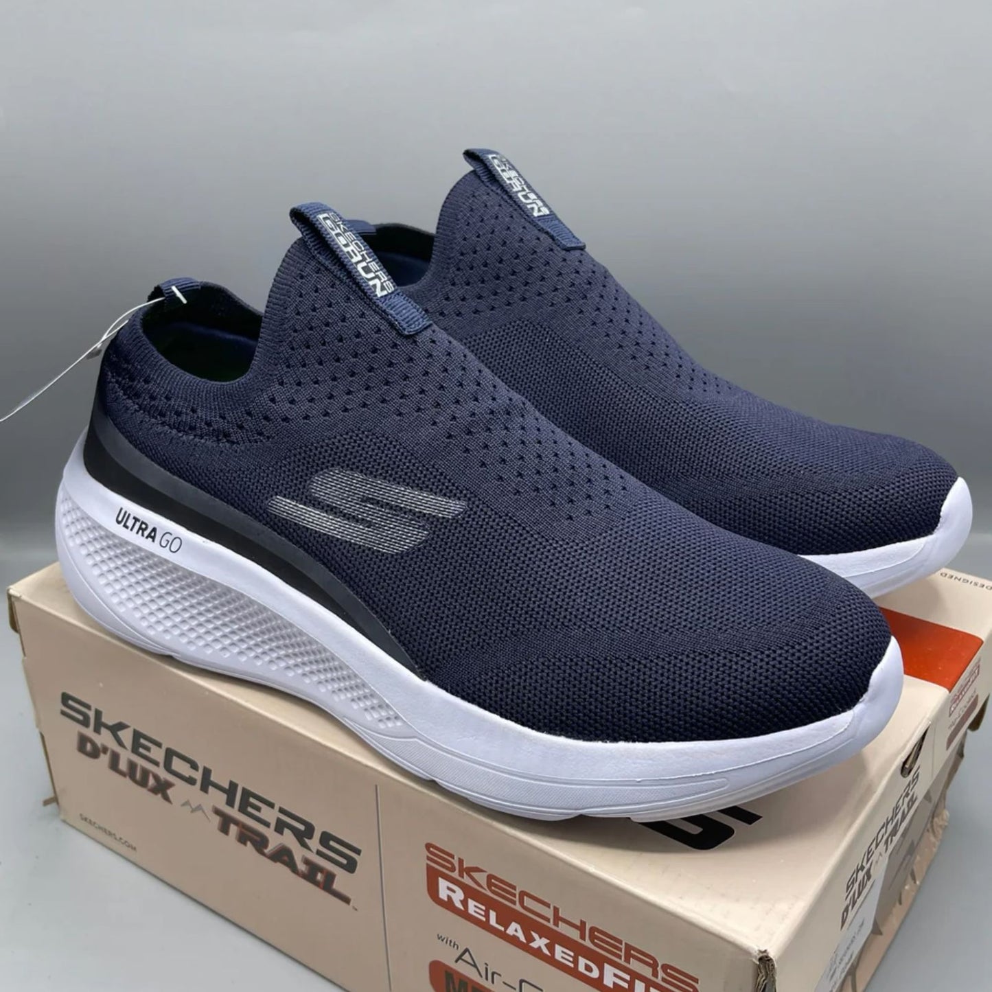 SKECHERS ULTRA GO (BLUE& WHITE)