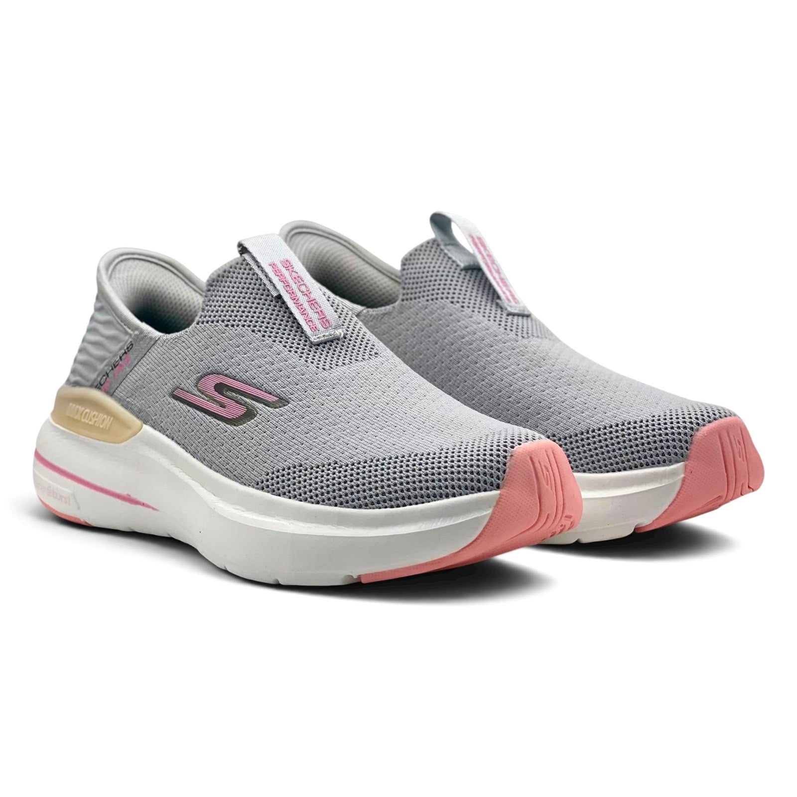 Sk Women’s Slip-Ins Grey Pink