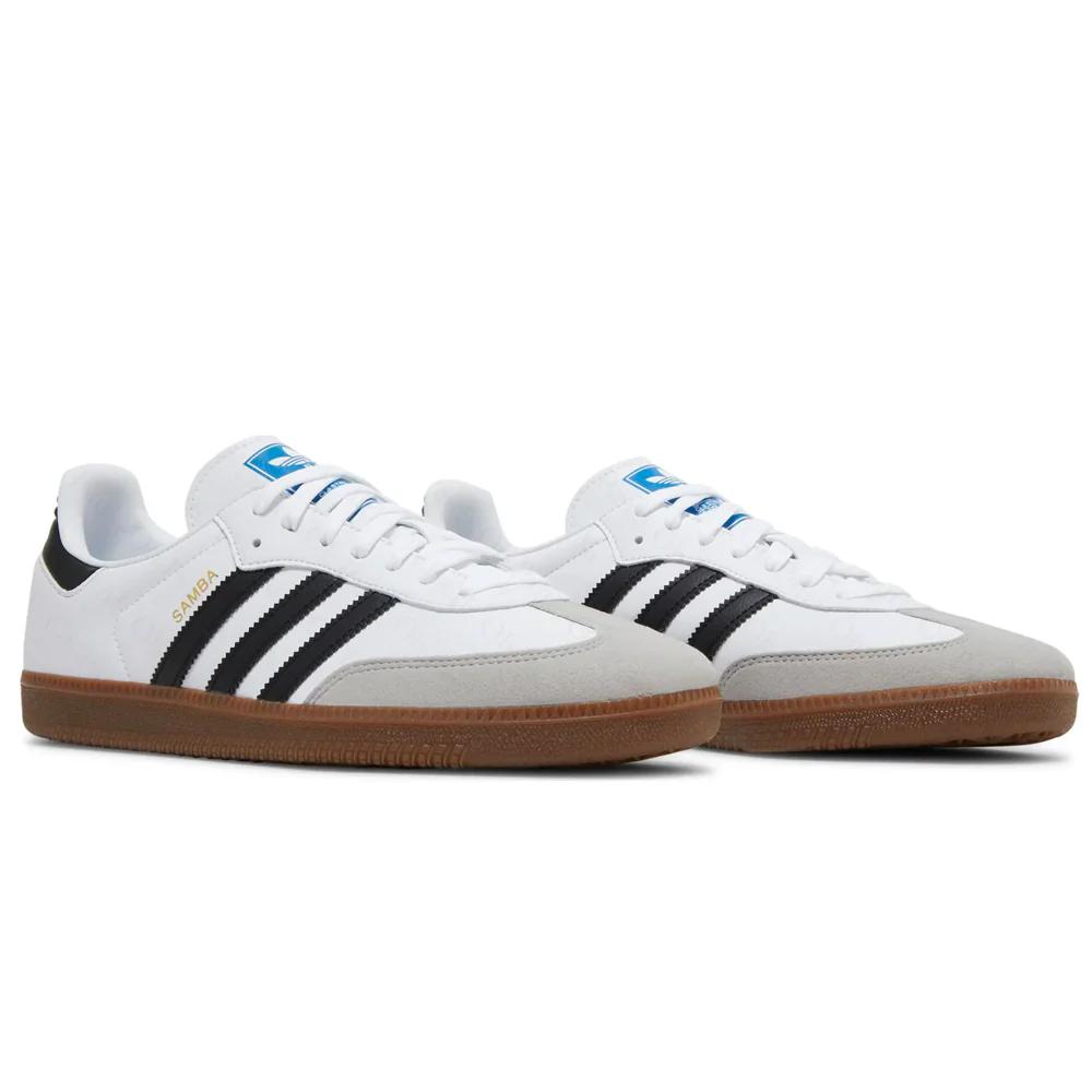 Adidas Samba Vegan White Black Gum® - Sole Comforts