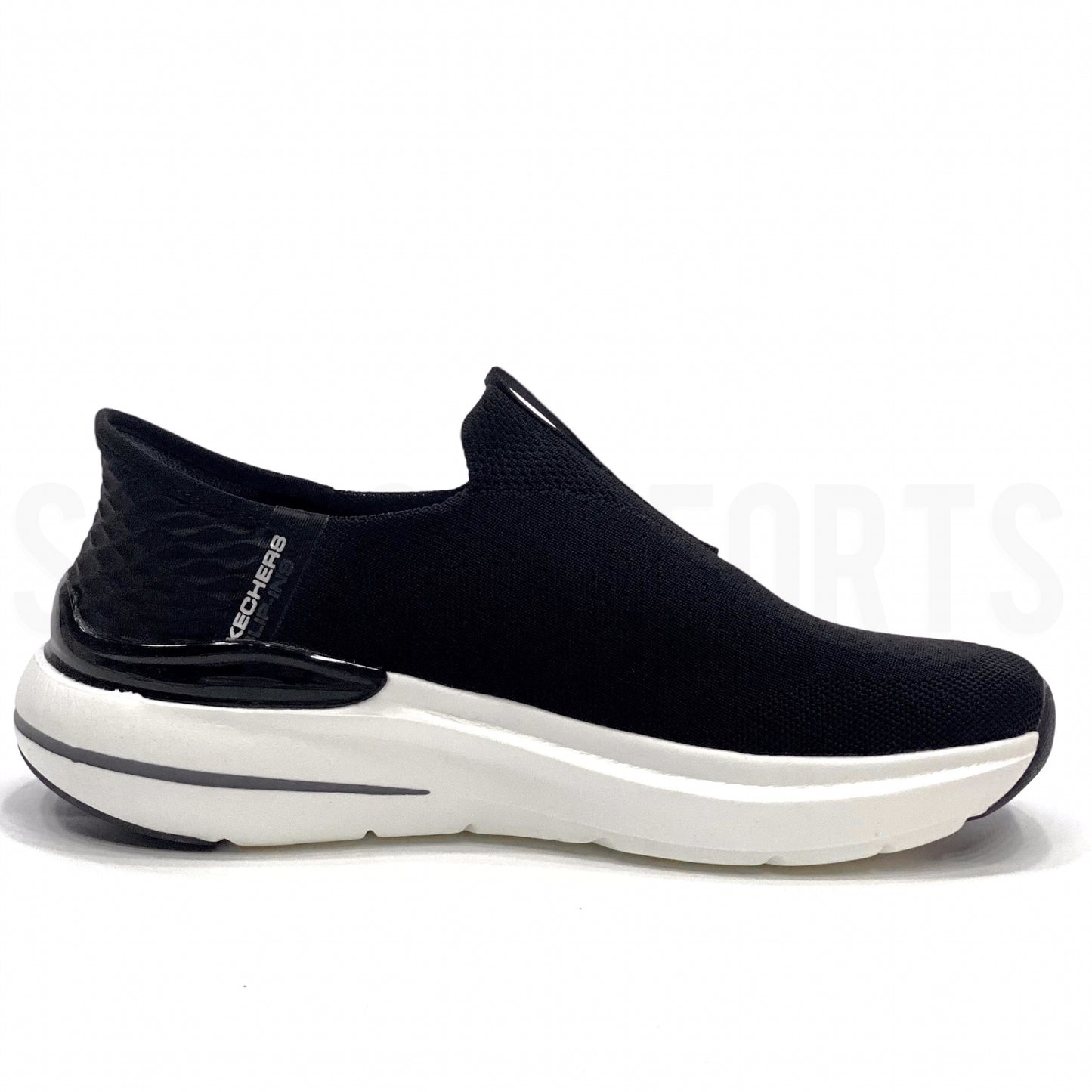 Skechers Max Cushion Hyper Burst -Black & White